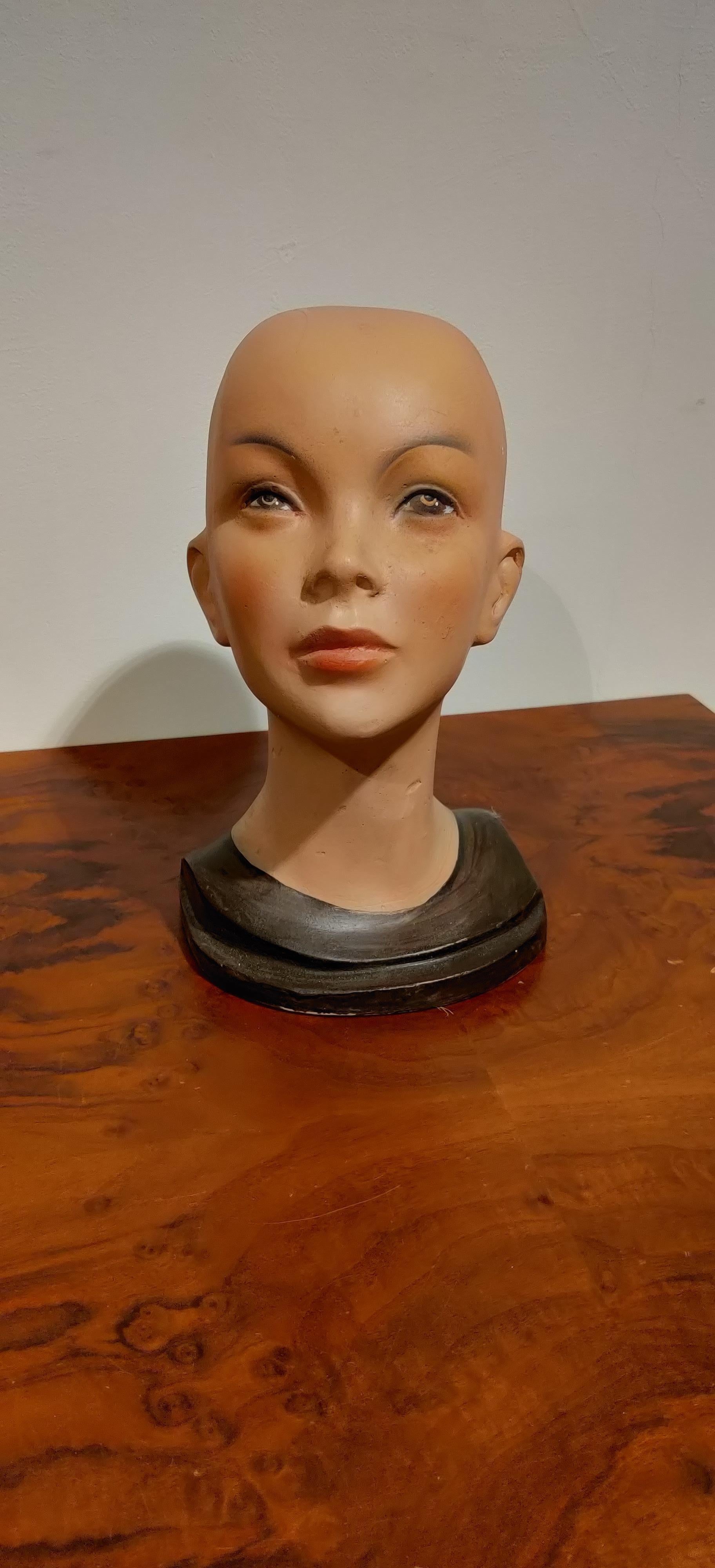 Vintage Female Mannequin Bust at 1stDibs