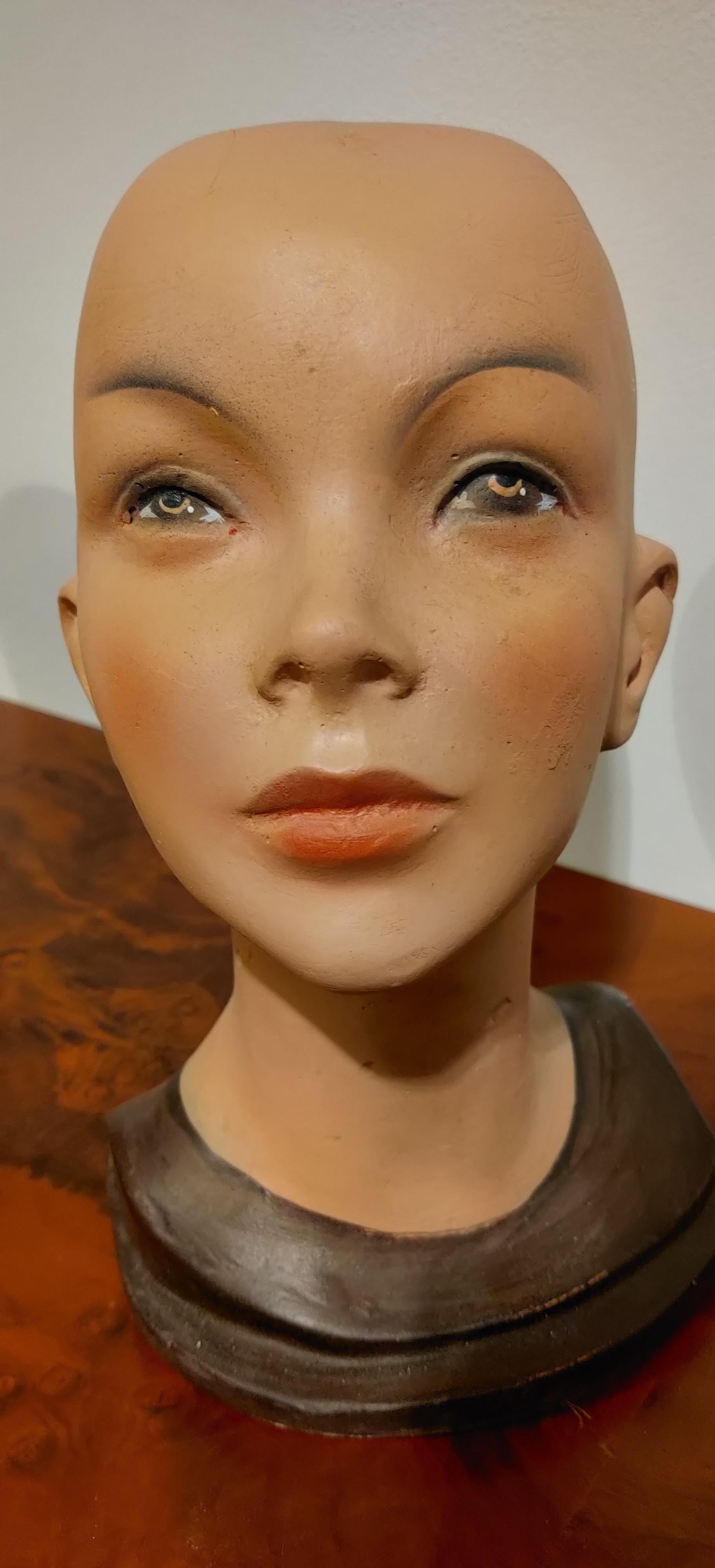 Vintage Female Mannequin Bust at 1stDibs