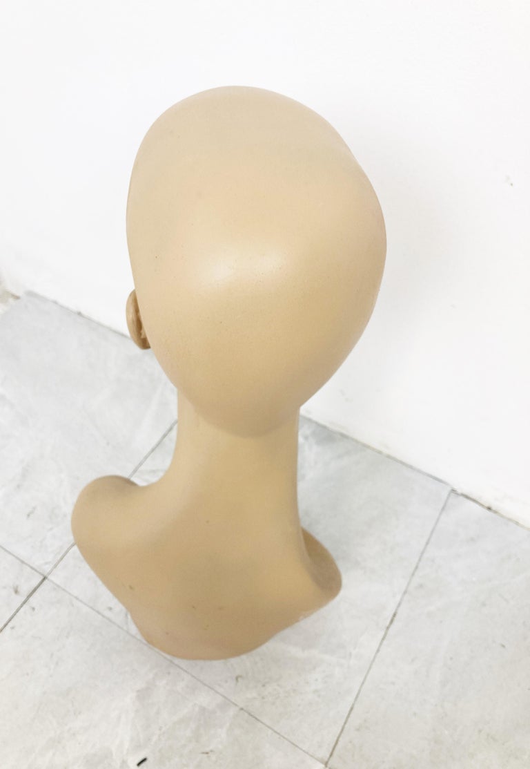 Vintage Female Mannequin Bust For Sale at 1stDibs