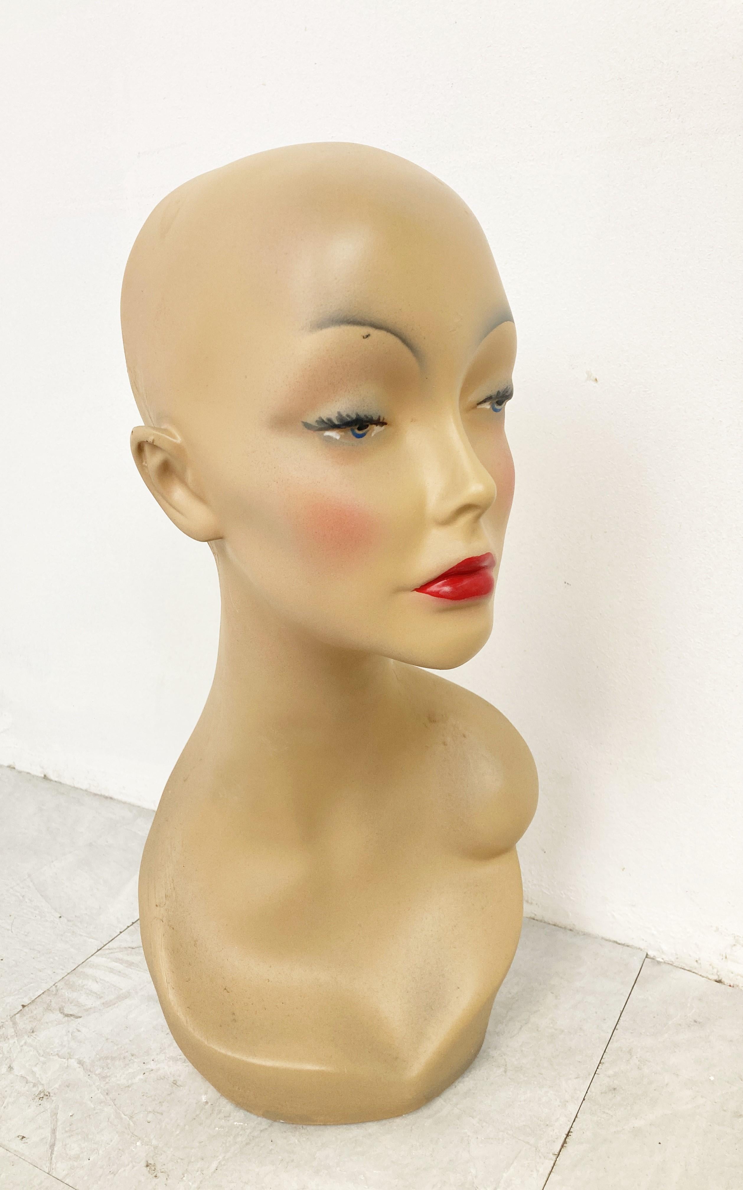 Vintage-Mannequin-Büste für Damen im Zustand „Gut“ im Angebot in HEVERLEE, BE