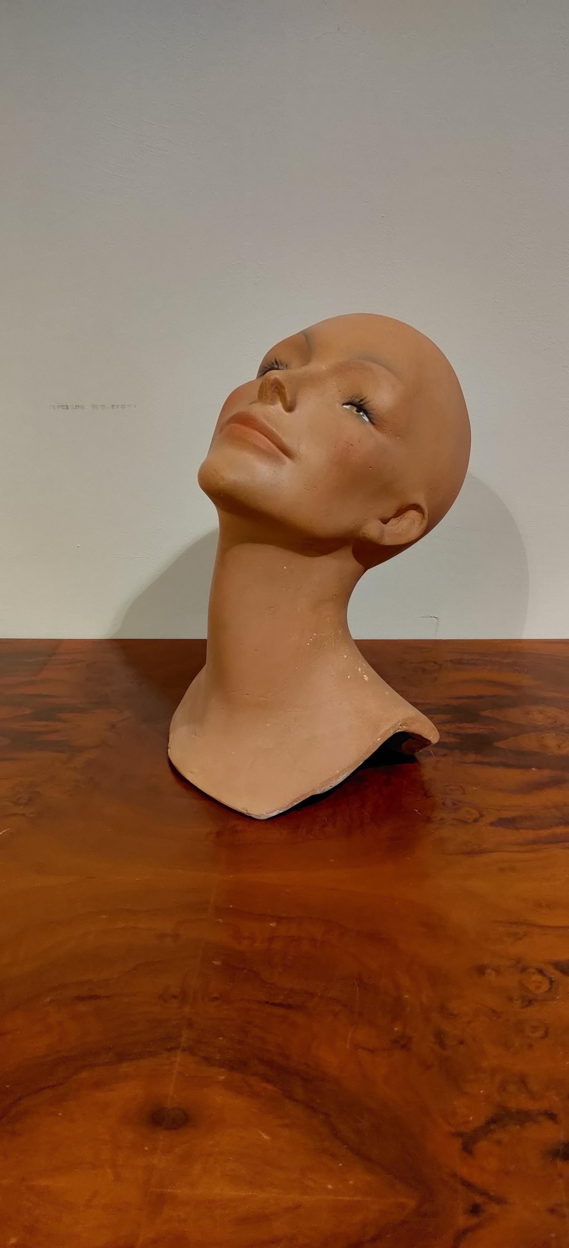 Mid-20th Century Vintage Female Mannequin Bust
