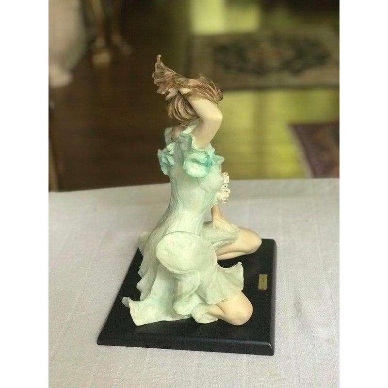 Céramique Sculpture féminine vintage marquée Charles Serouja & Son Made in Italy en vente