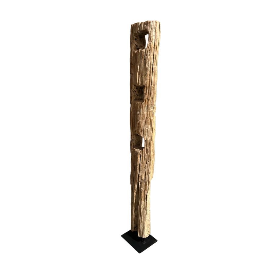 Vintage fence post sourced from the Sulawasi Islands. Circa 1900s