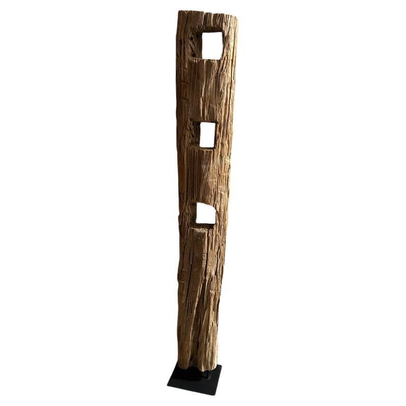 Vintage Fence Post Totem For Sale