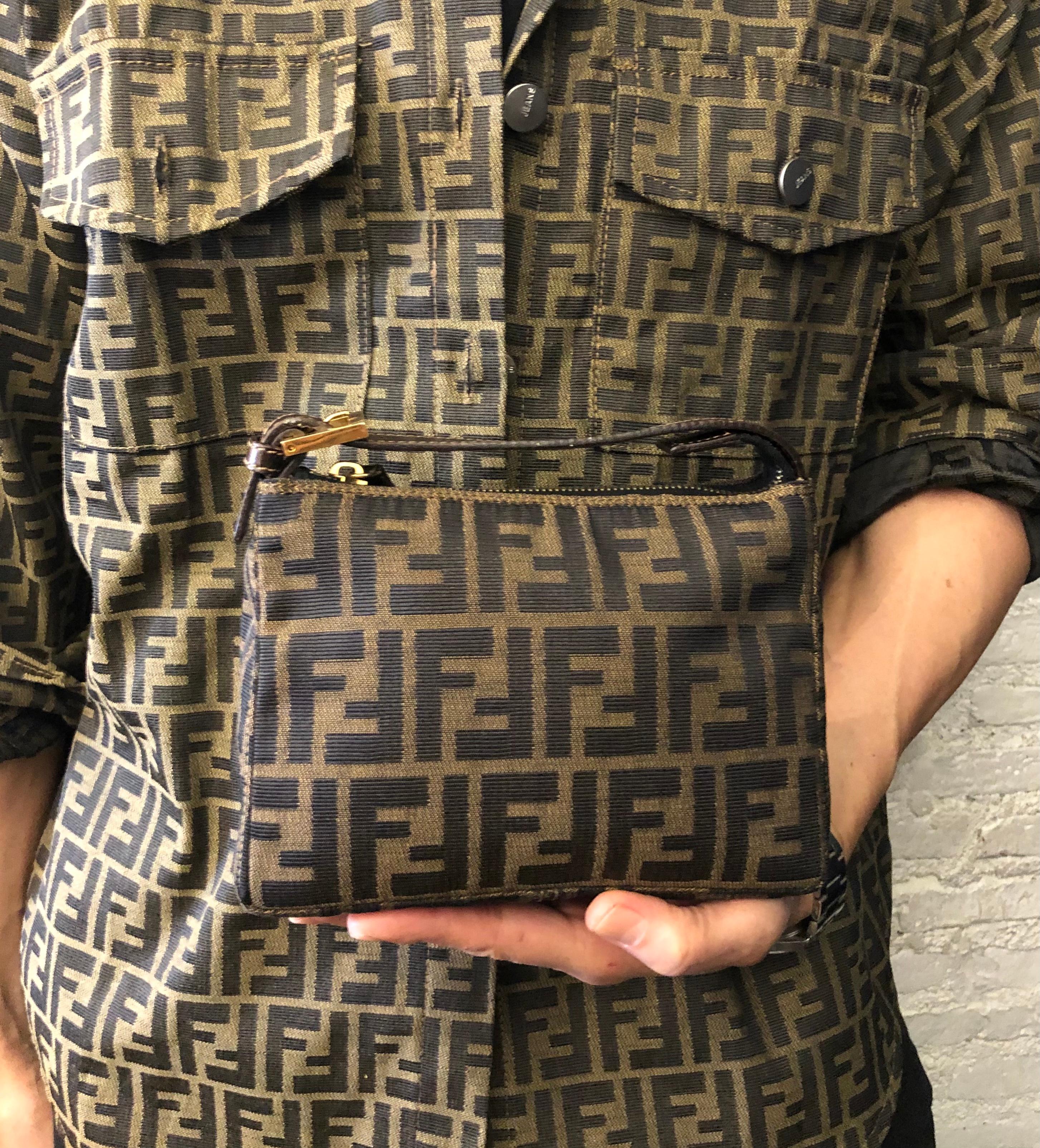 fendi handtasche braun