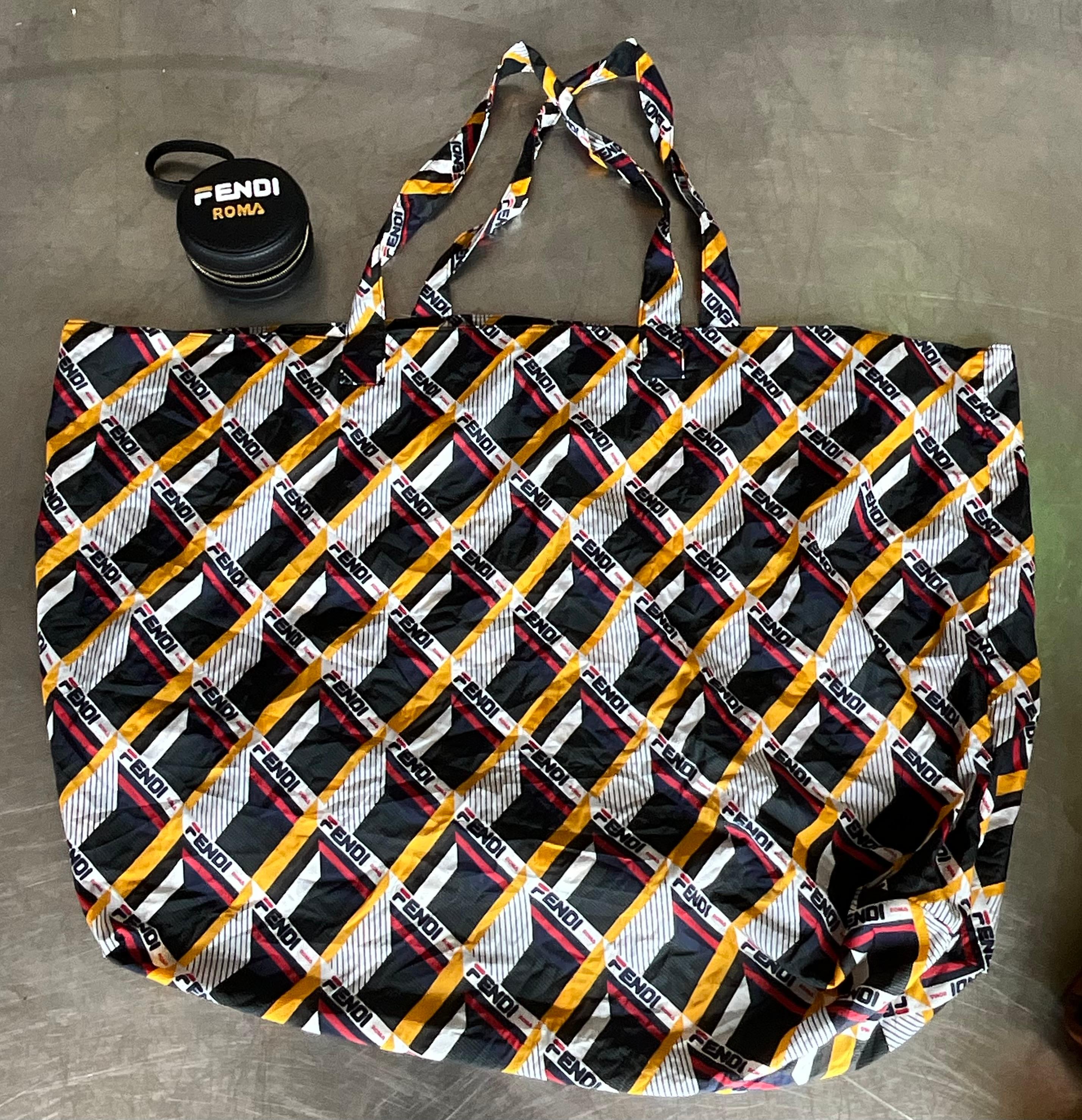 Vintage Fendi Fila Mania Bag Charm with GHW For Sale 6