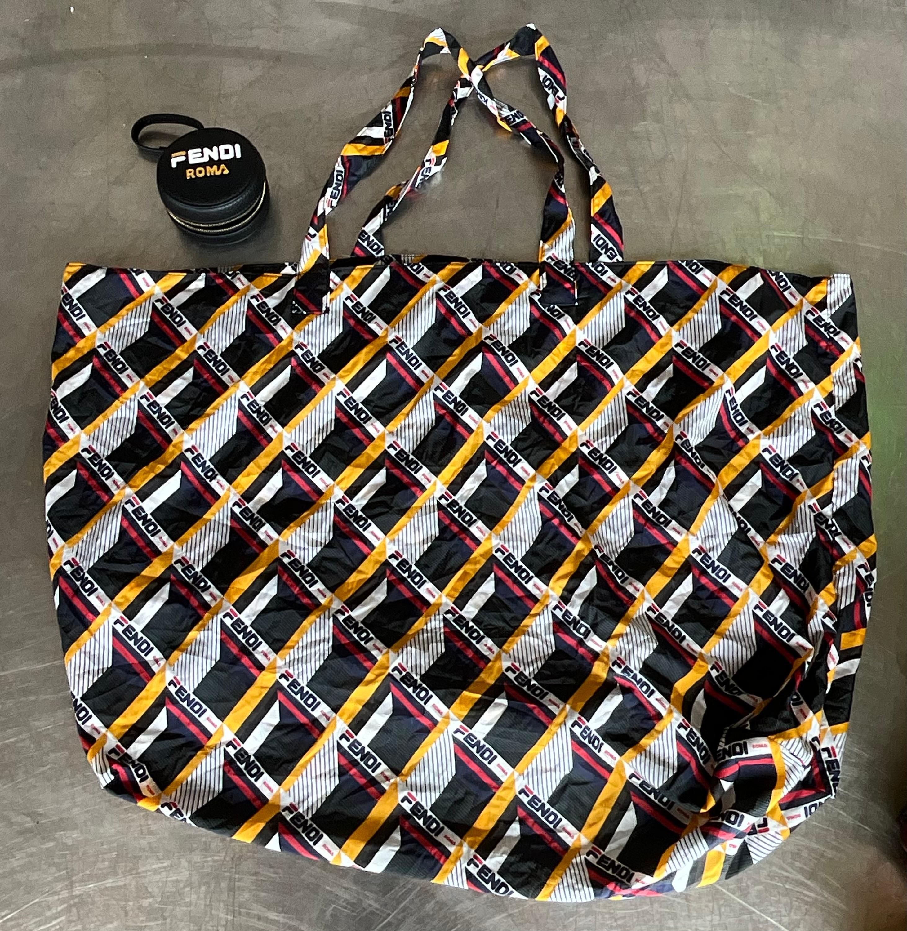Vintage Fendi Fila Mania Bag Charm with GHW For Sale 7