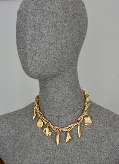 Vintage FENDI Iconic Charm Necklace