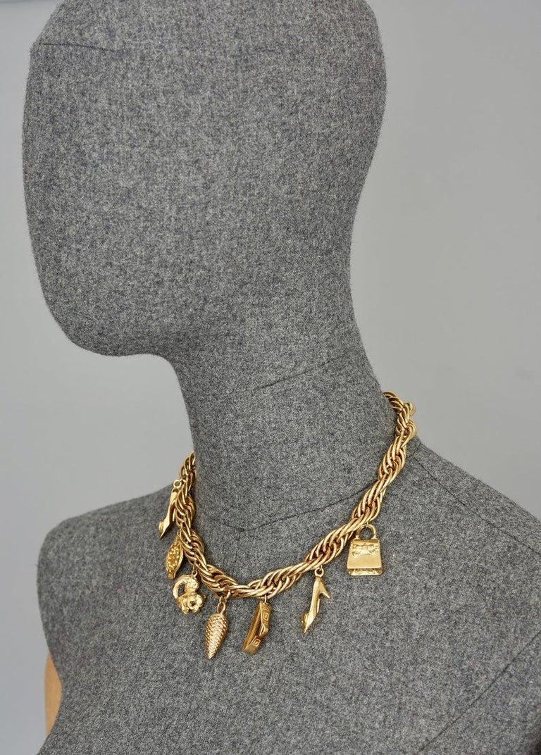 Vintage Fendi Iconic Charm Necklace For Sale At 1stdibs Save search view your saved searches. vintage fendi iconic charm necklace