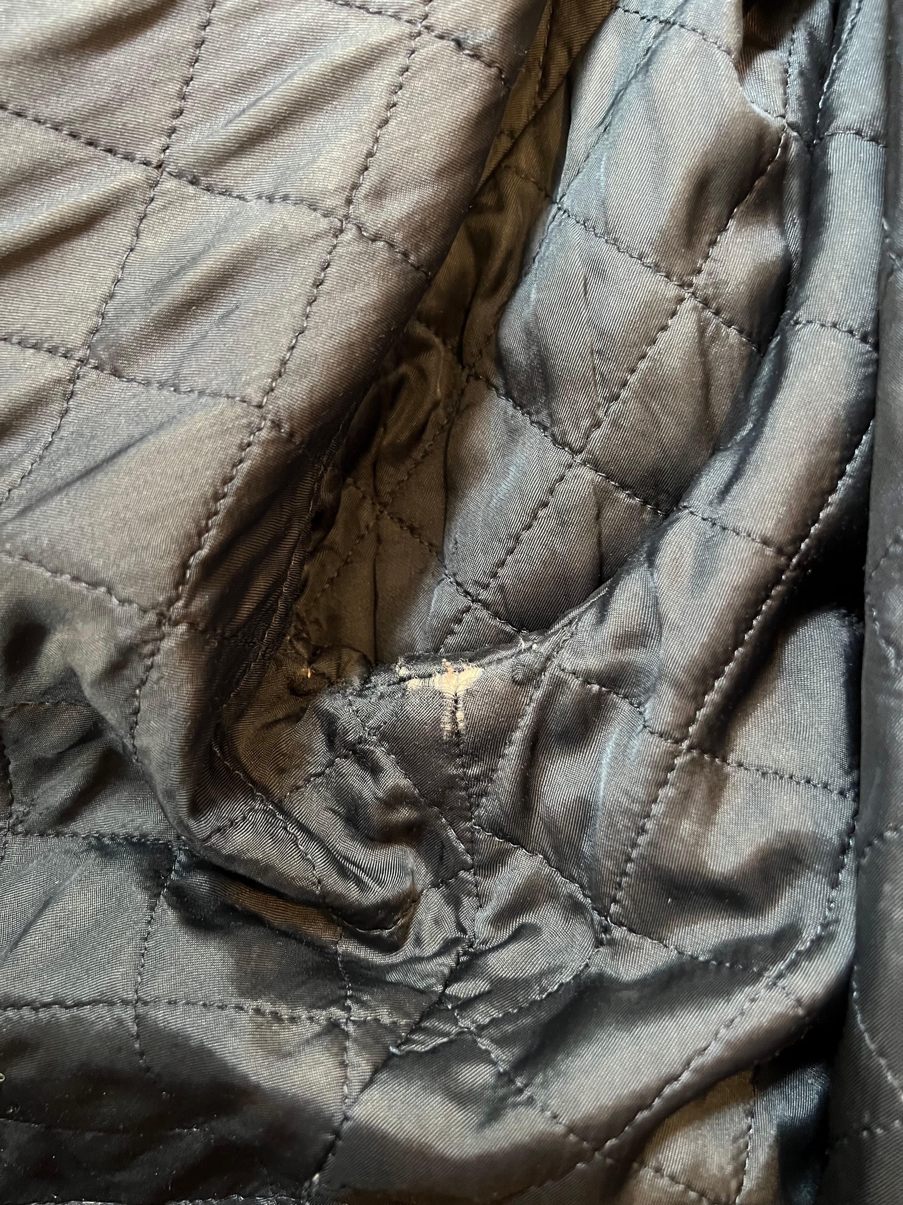 Vintage FENDI Jacquard FF Jacquard Zucca Jacket Coat For Sale 10