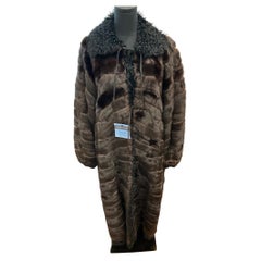 Vintage Fendi Japanese Squirrel and Mongolian Lamb Coat