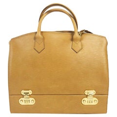 Retro Fendi Leather Vanity Bag