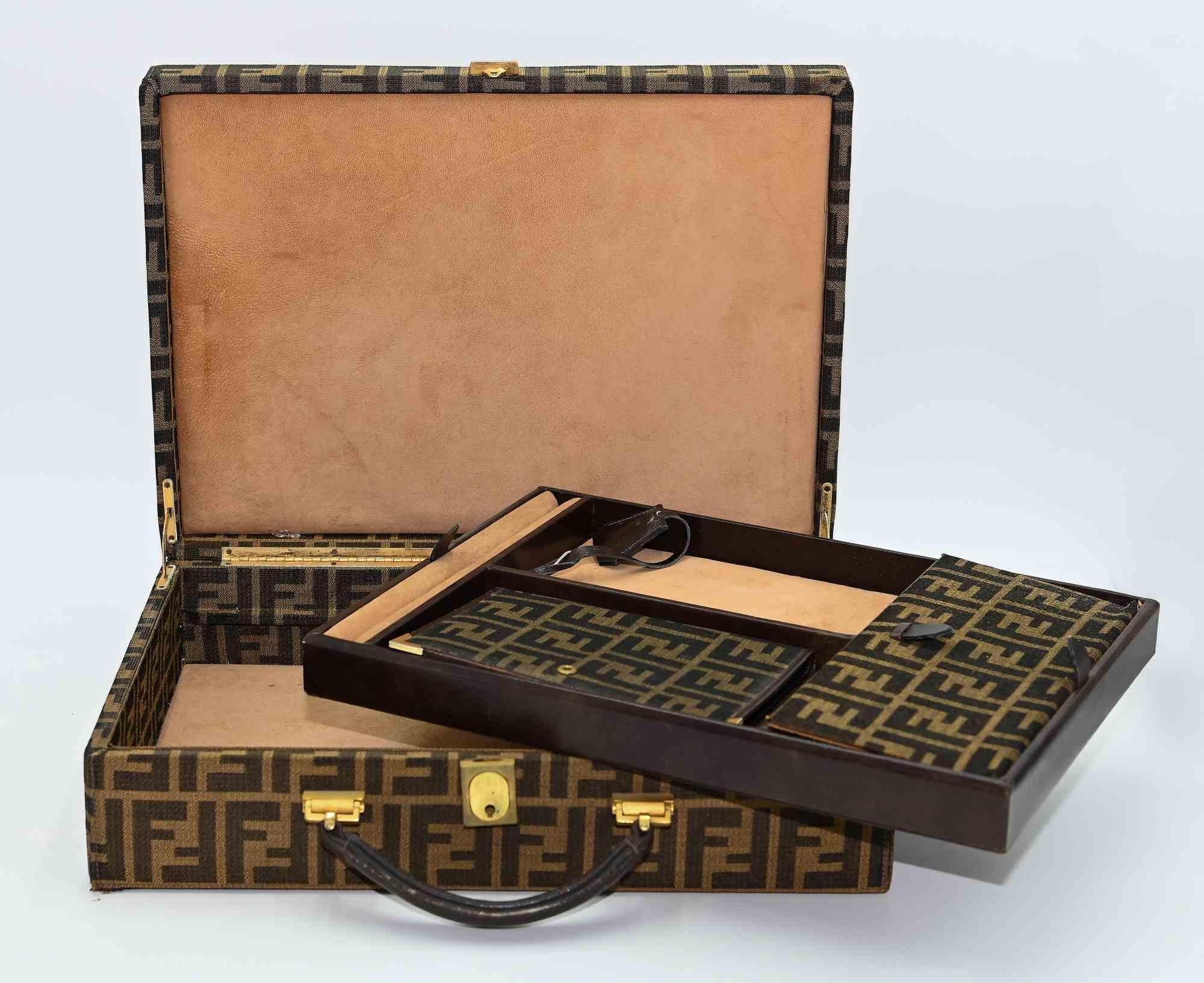 vintage fendi briefcase