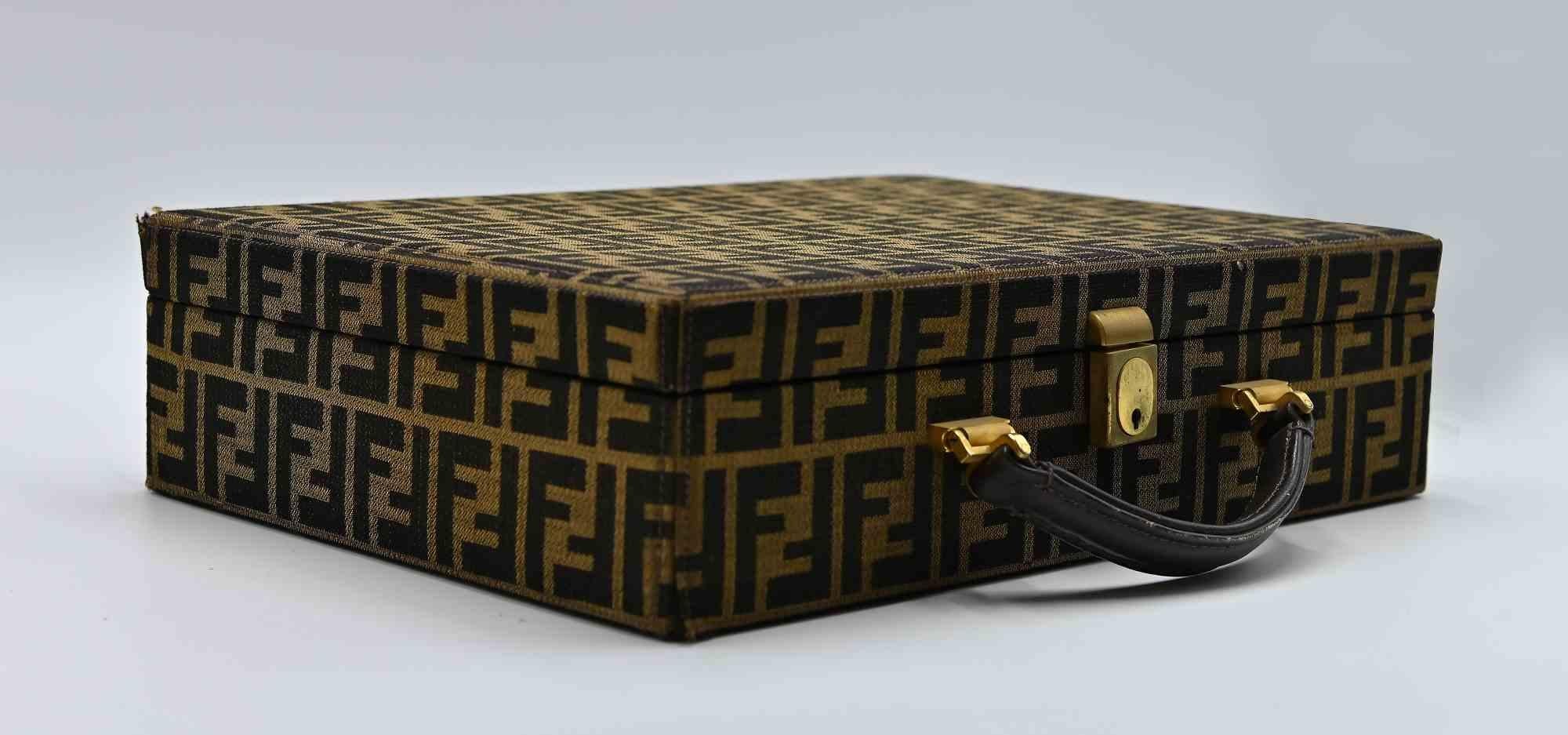fendi briefcase vintage