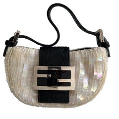 Vintage FENDI pearl sequin baguette