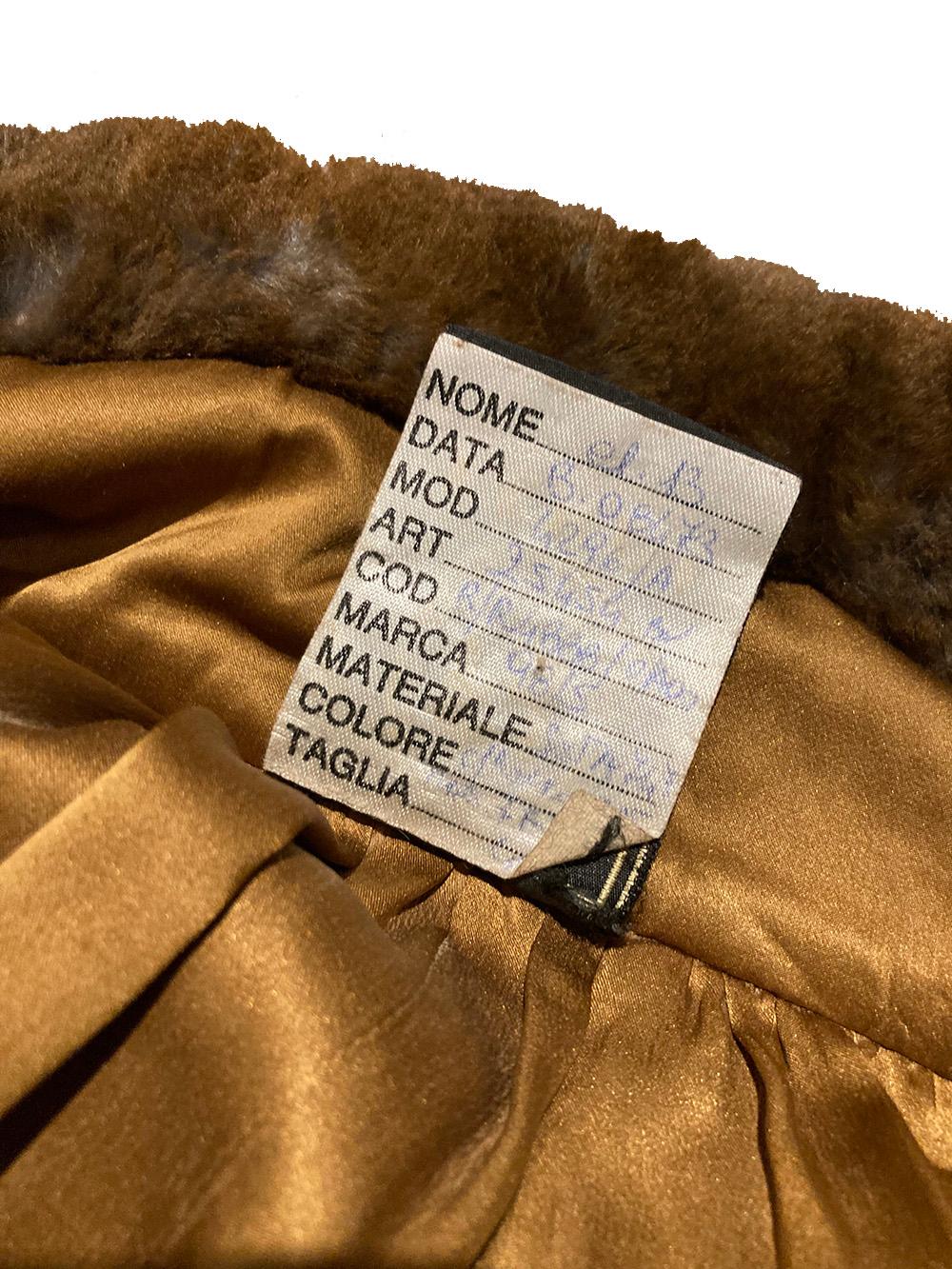 Vintage Fendi Silk Fur Coat For Sale 10