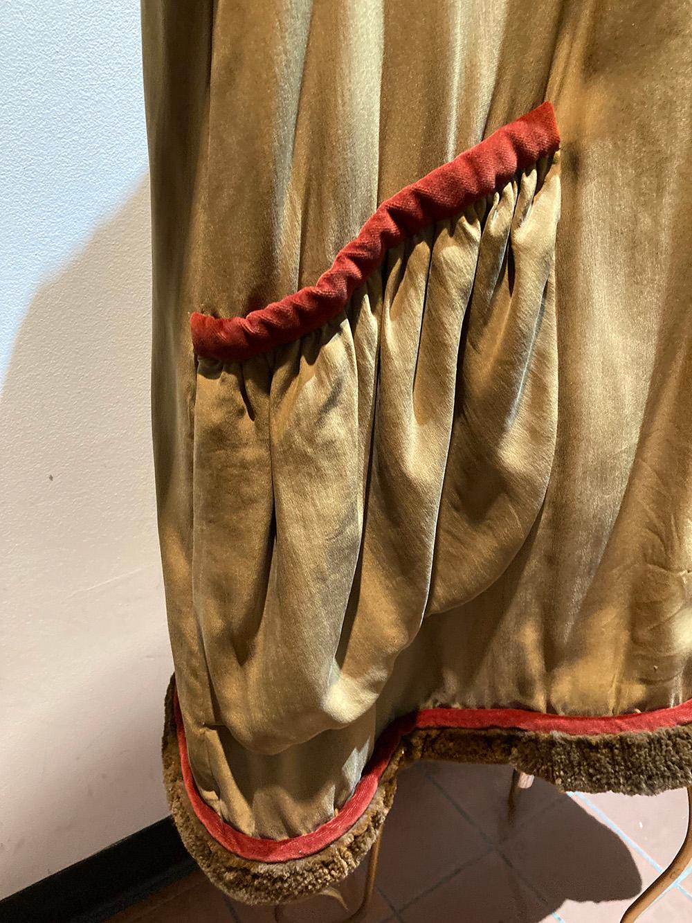 Vintage Fendi Silk Fur Coat In Excellent Condition For Sale In Philadelphia, PA