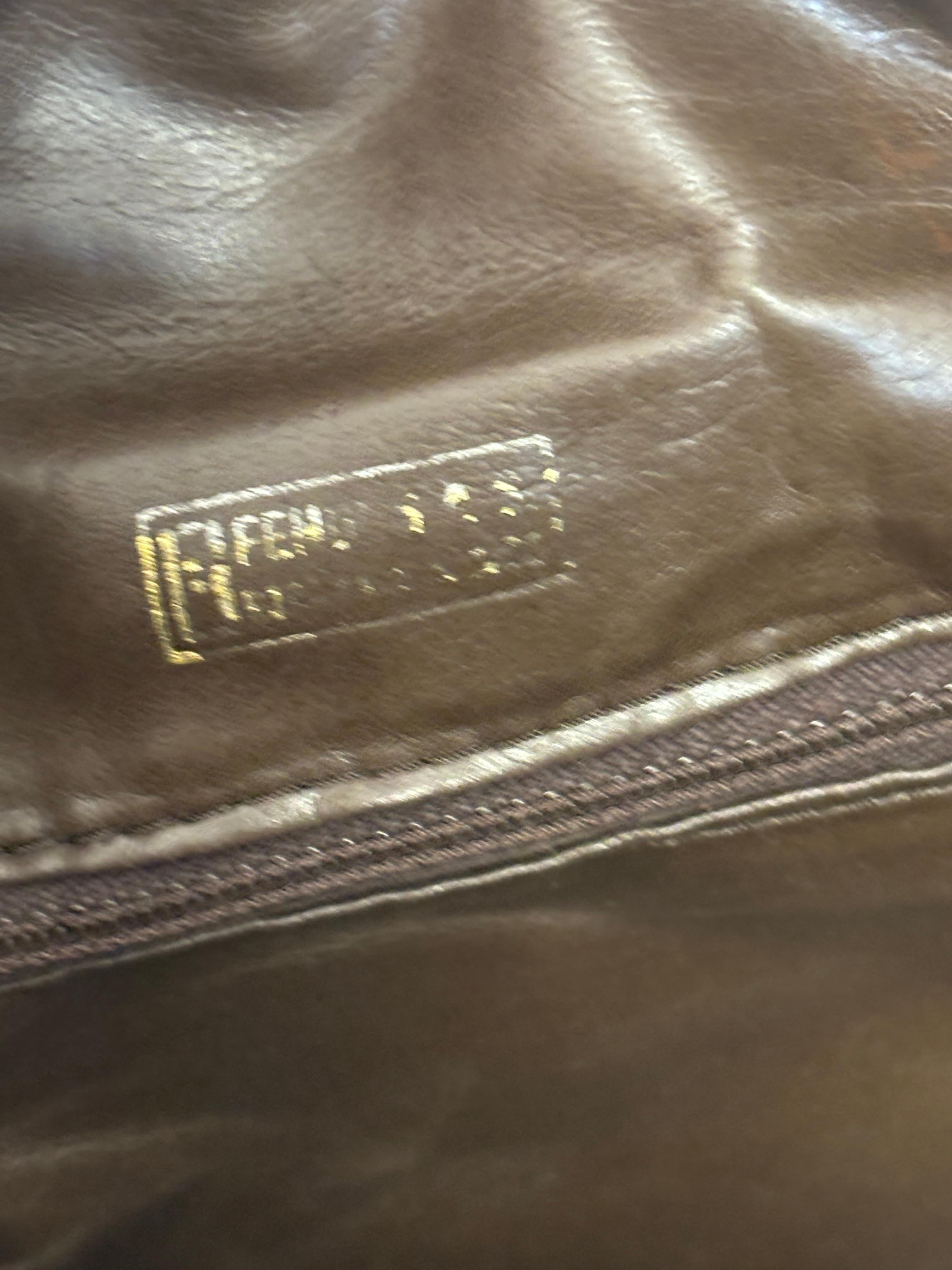 Vintage   FENDI Zucca Boston Bag For Sale 4