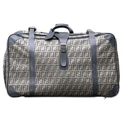 Vintage Fendi Zucca Soft Sided Suitcase