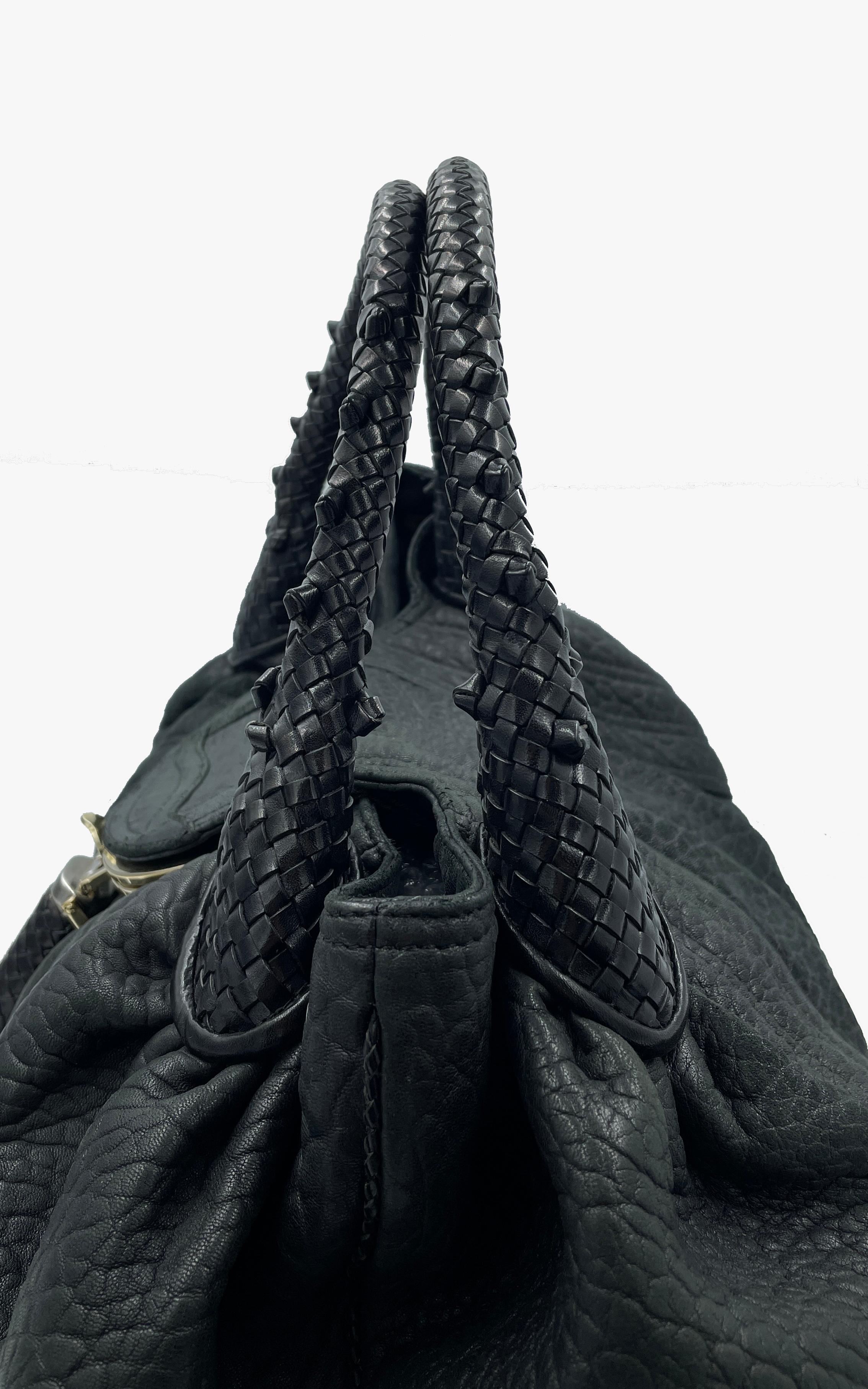 fendi black leather bag