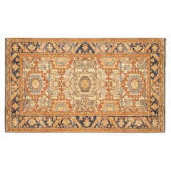 Tapis oriental Ferahan Sarouk vintage, de petite taille, avec plusieurs médaillons