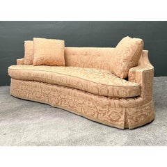 Vintage Ferguson Copeland Damask Sofa