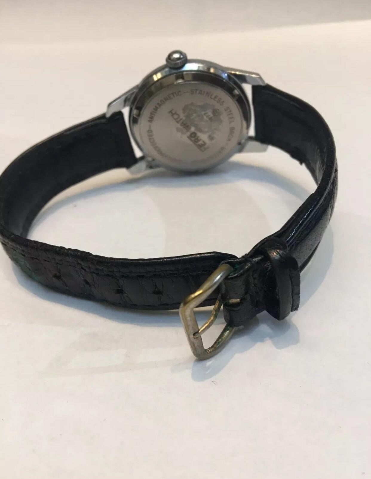 Vintage Fero Swiss Made Mechanical Watch In Good Condition In Carlisle, GB