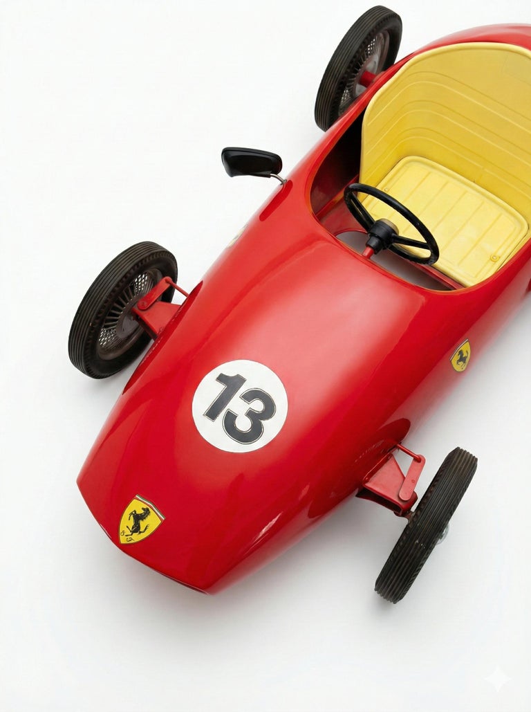 Voiture à Pédales Ferrari Morellet Guerineau 874 - Grand Pneu France