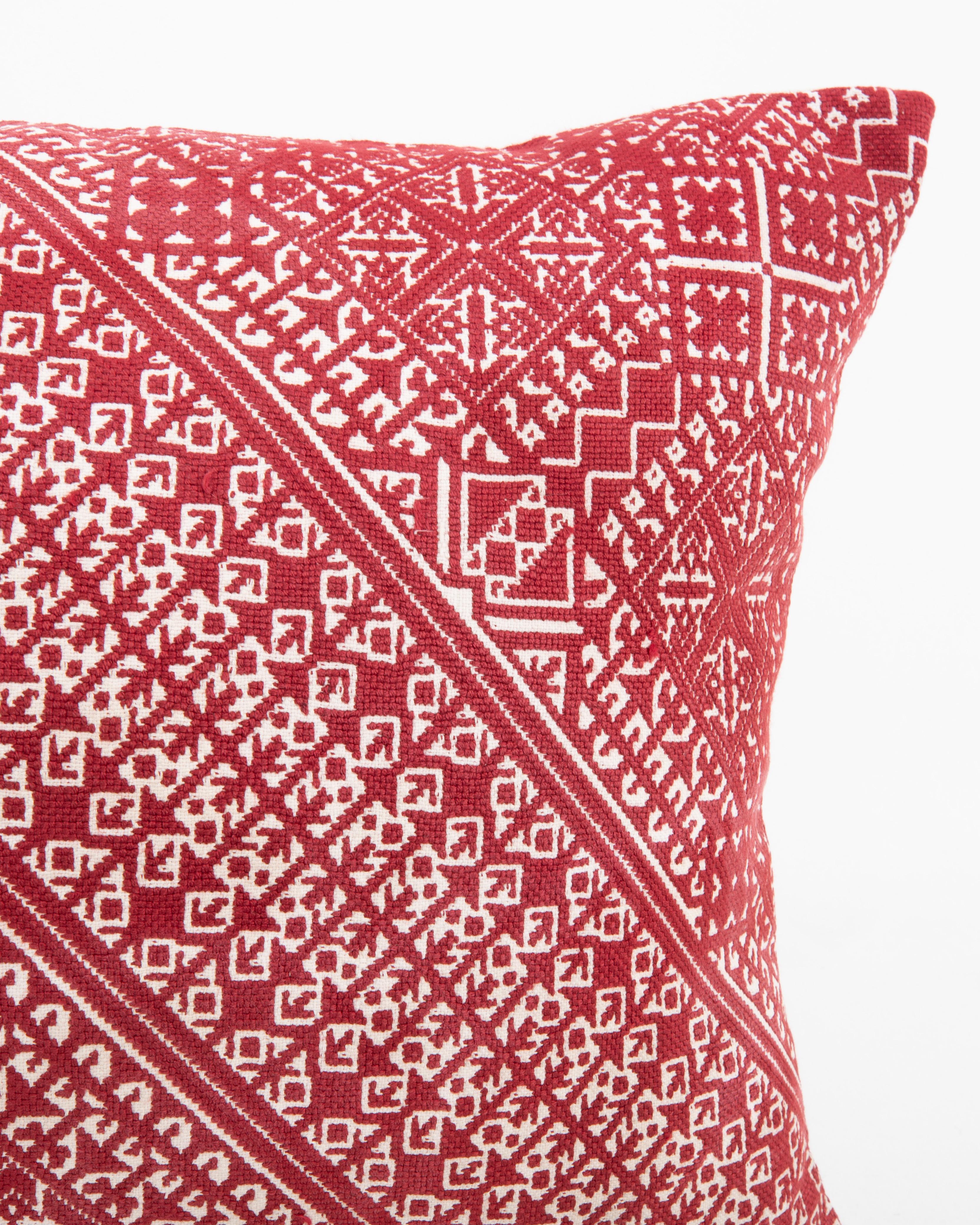 Marocchino Fez vintage  Federa con ricamo, Marocco, 1960 in vendita
