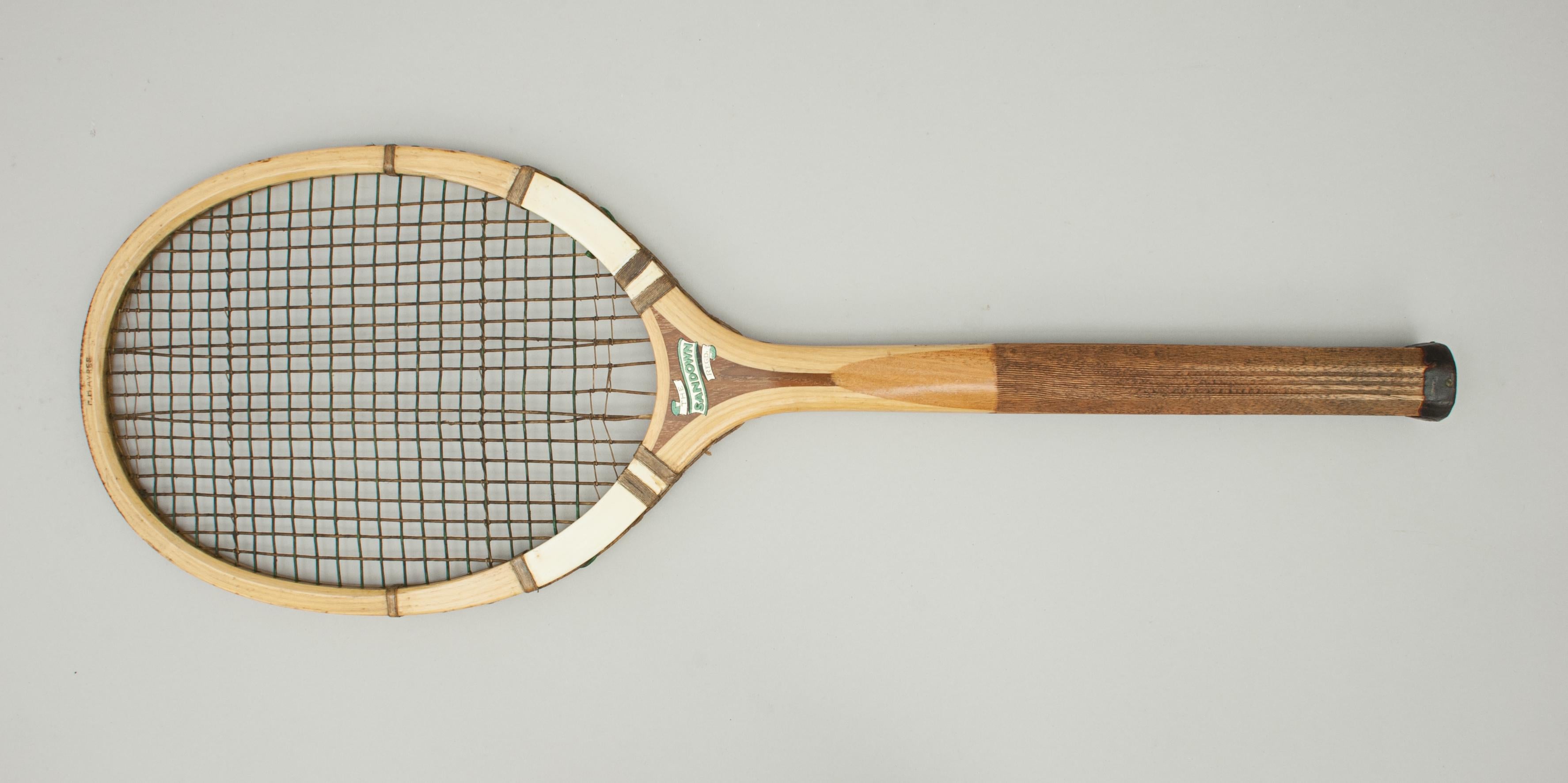 Sporting Art Vintage F.H. Ayres Lawn Tennis Rackets