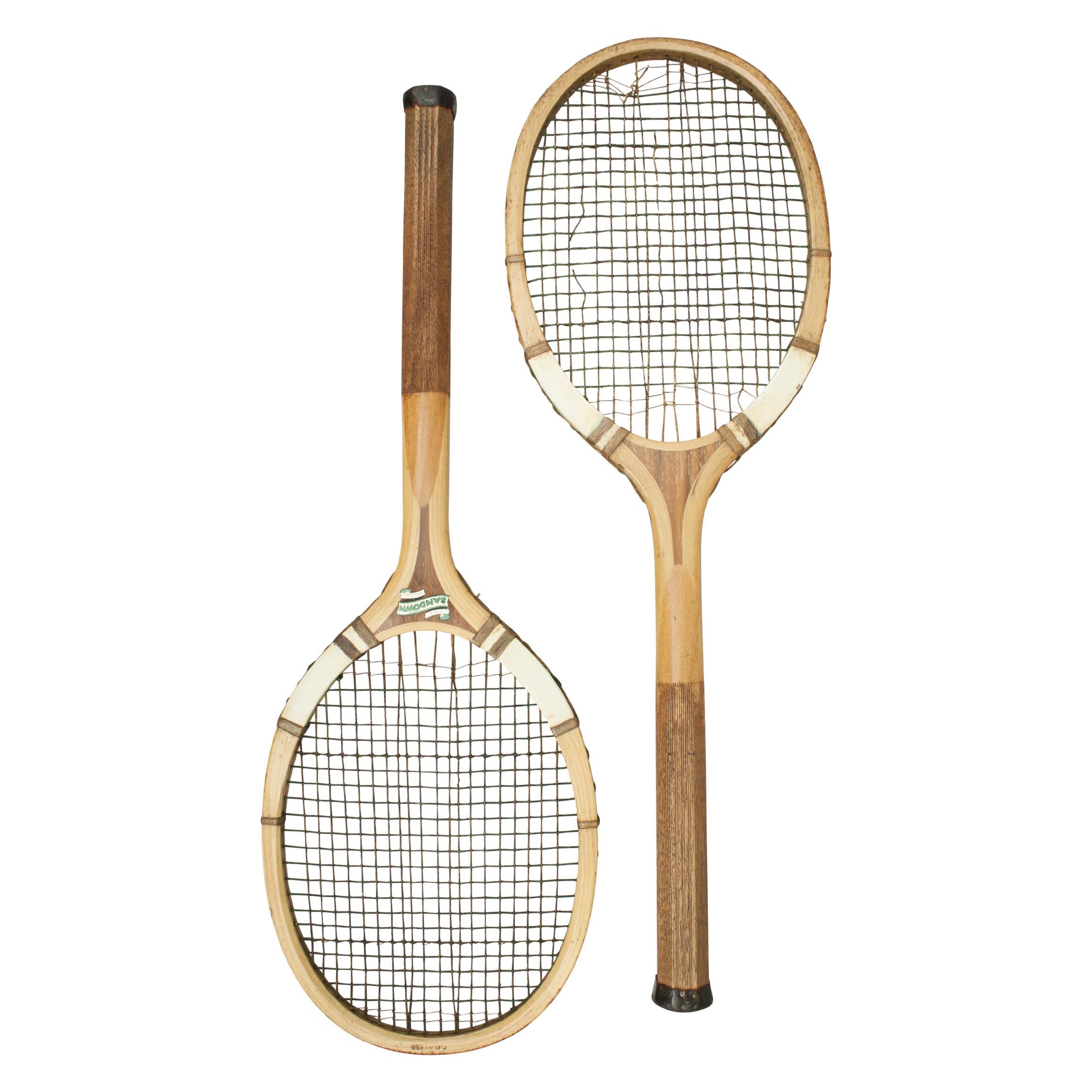 Vintage F.H. Ayres Lawn Tennis Rackets