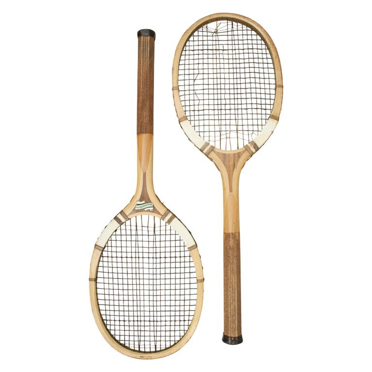 Vintage F.H. Ayres Lawn Tennis Rackets at 1stDibs