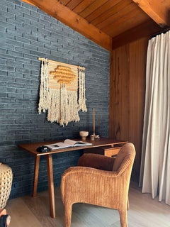 Appendiabiti da parete in fibra d'arte vintage