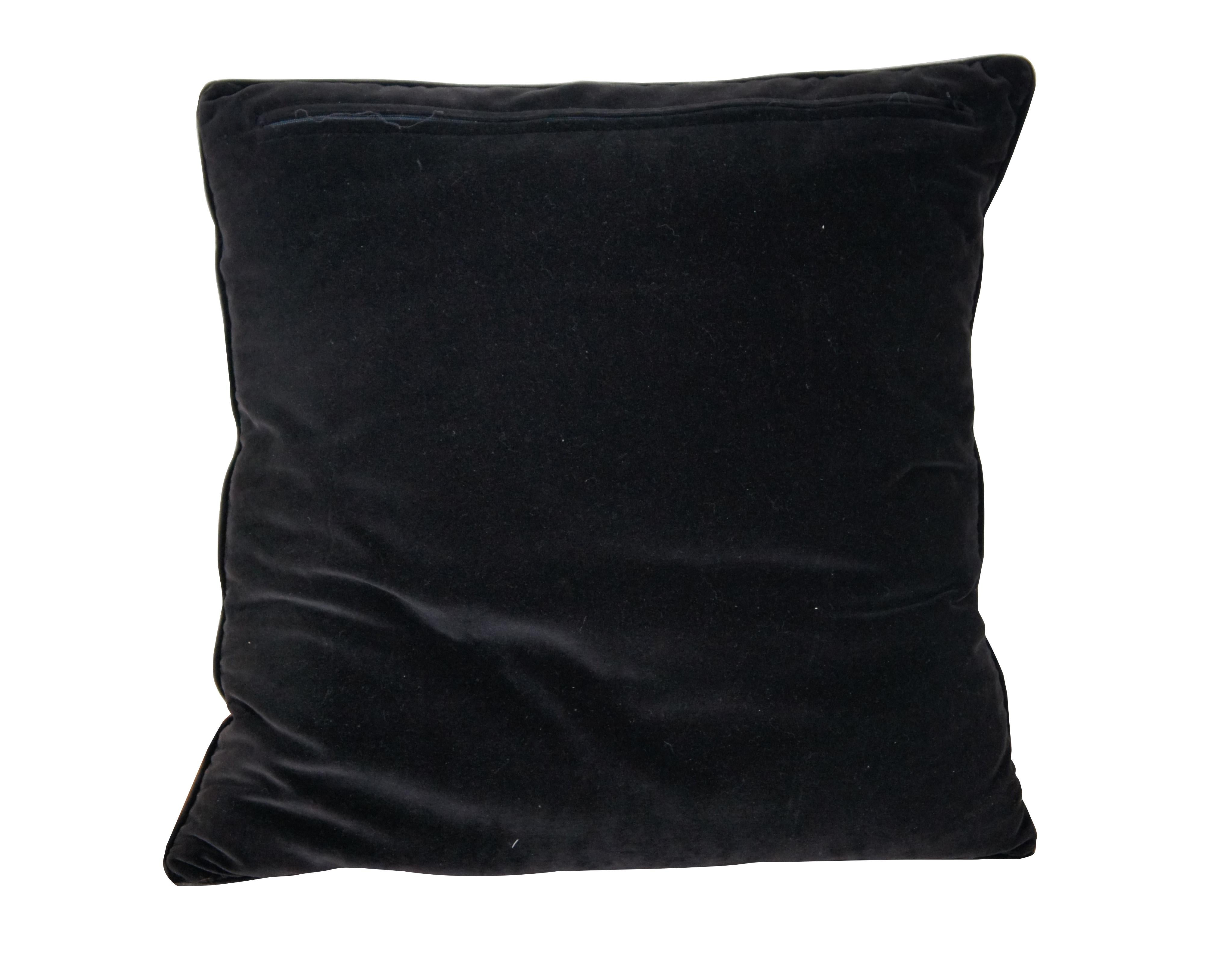 black floral pillows