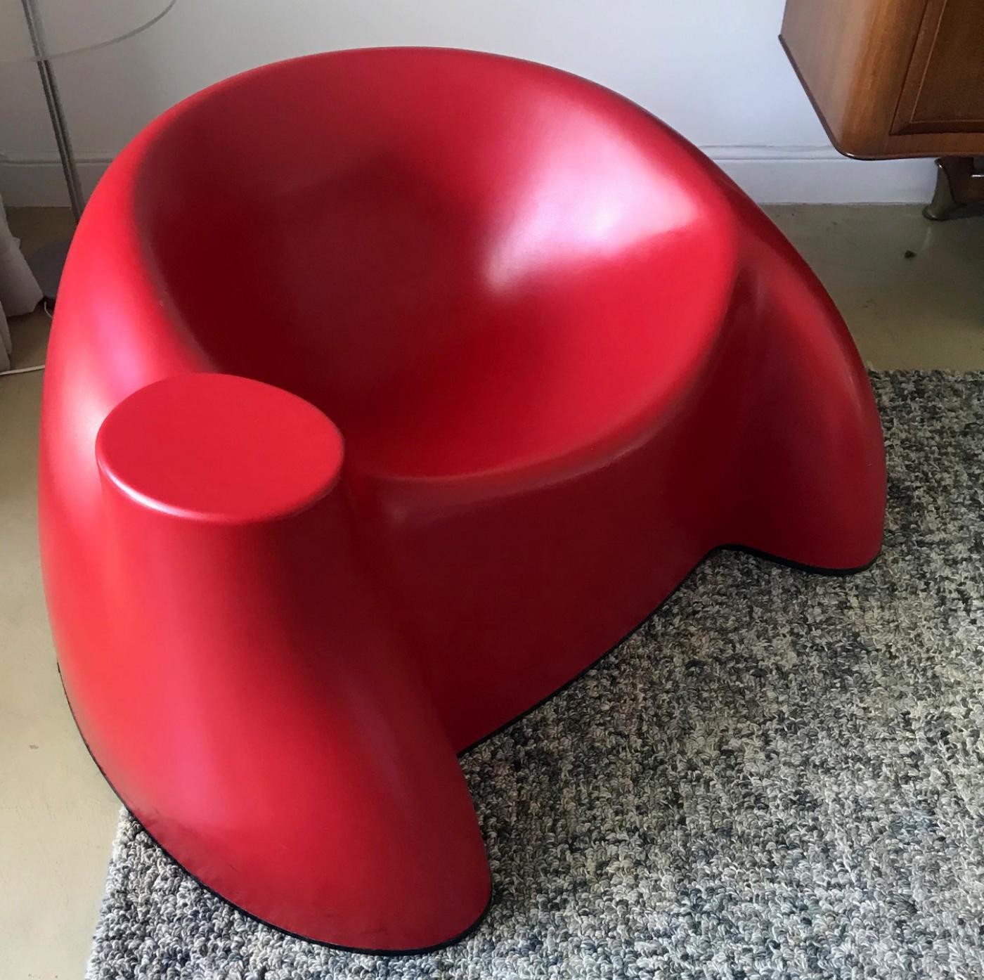 Molded Vintage Lounge Chair after Wendell Castle