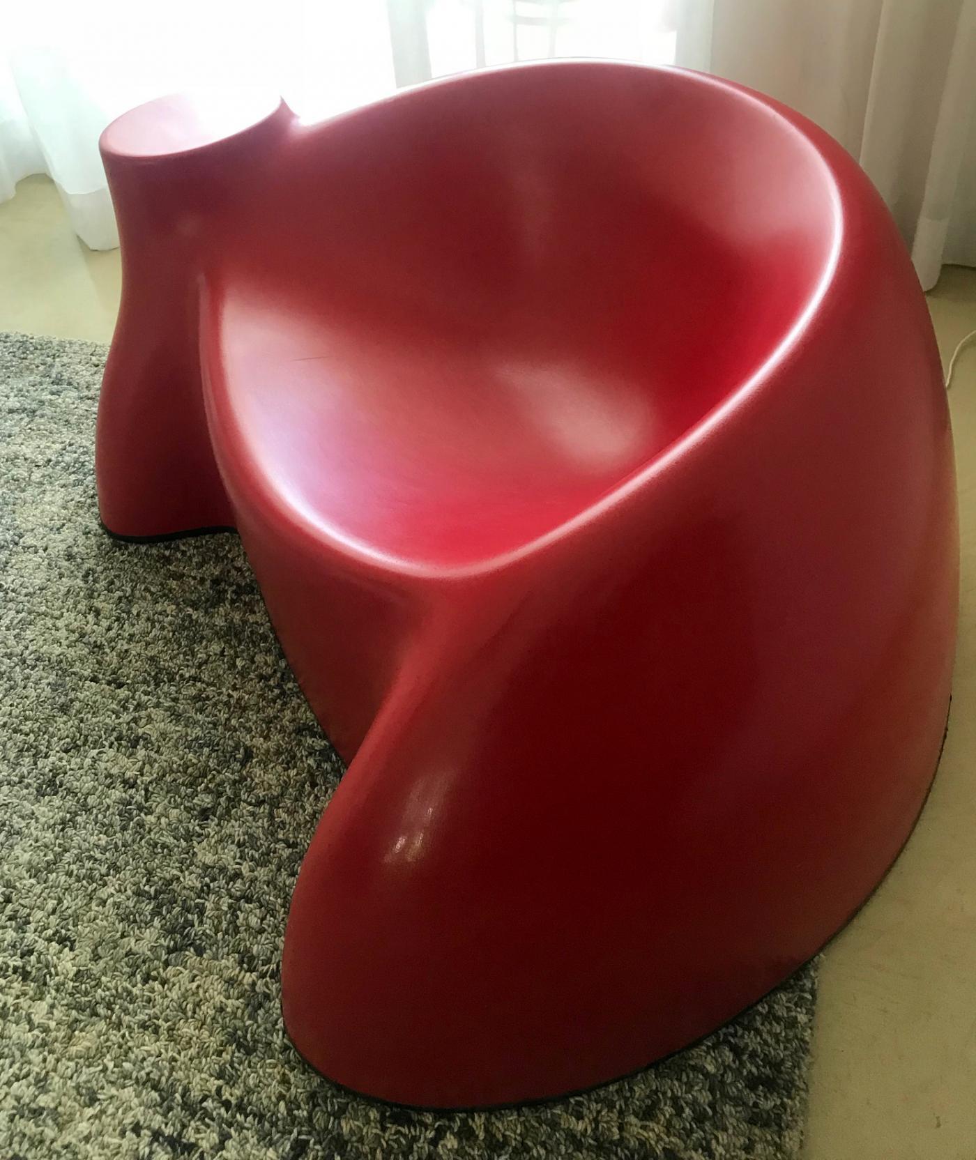 Vintage Lounge Chair after Wendell Castle In Good Condition In Atlanta, GA