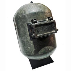 Vintage Fiberglass Welding Mask, Mid-20th Century