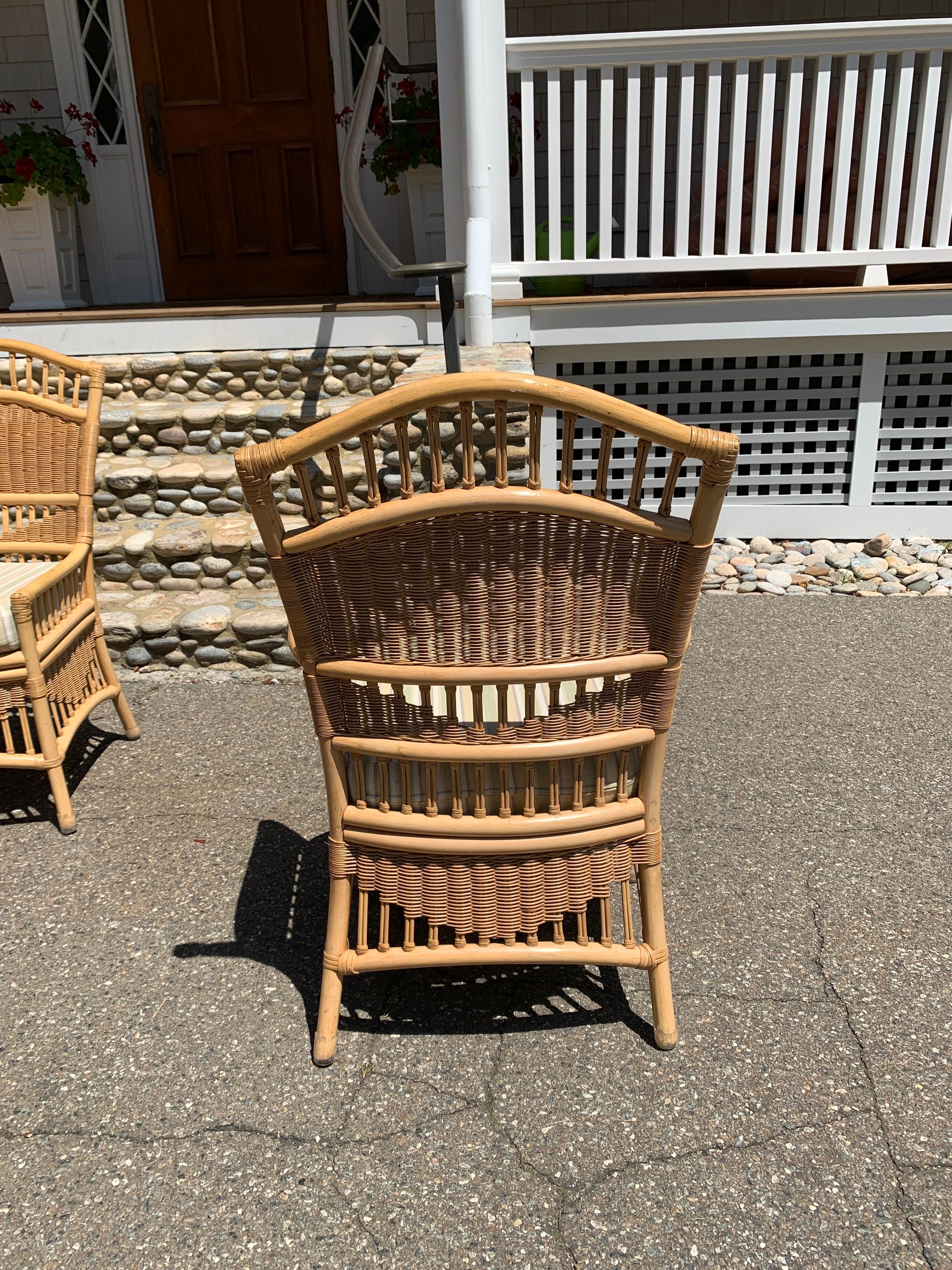 Vintage Ficks Reed Dining Set 1