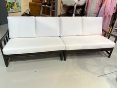 Vintage Ficks Reed Two Piece Rattan Sofa / Sectional