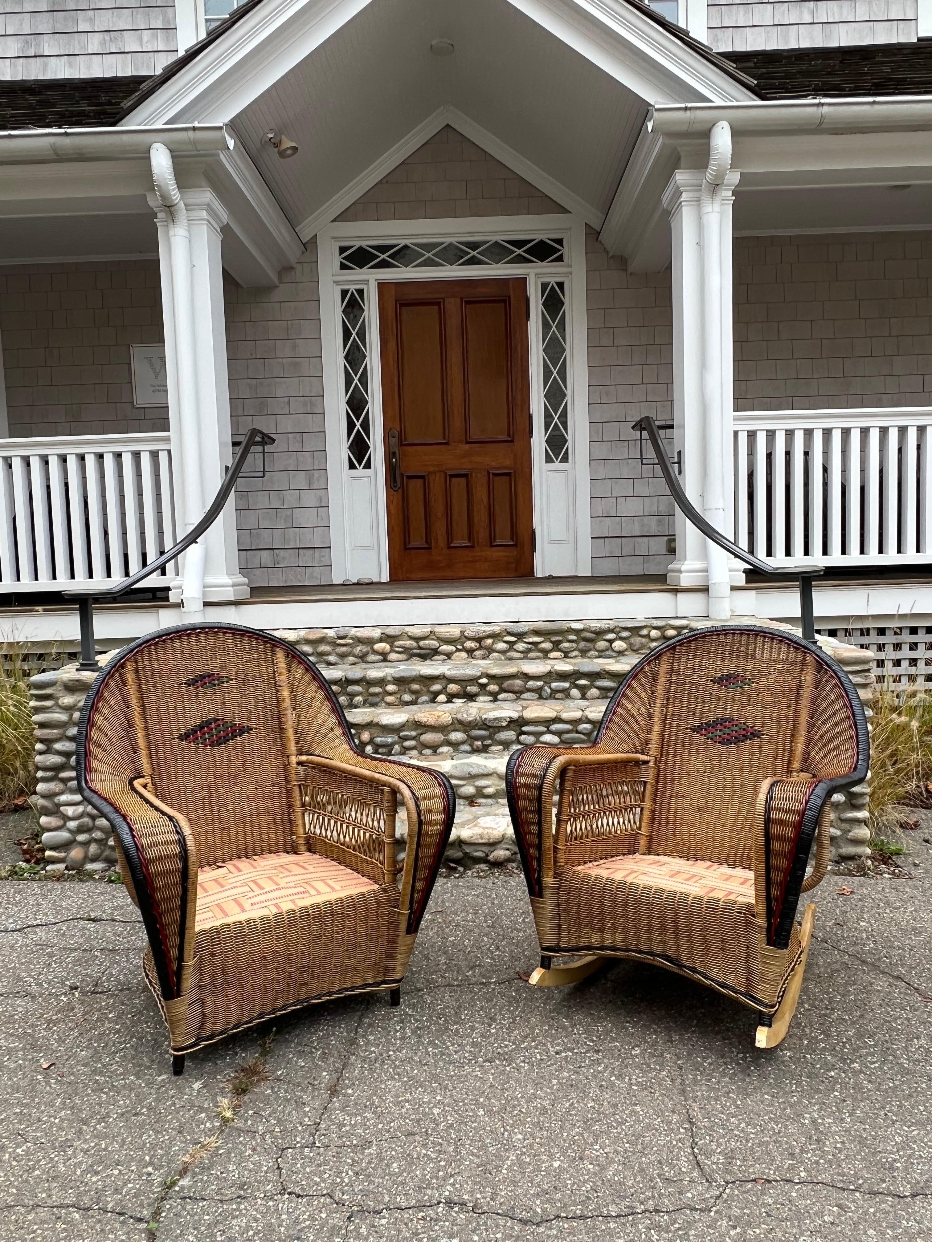 Vintage Ficks Reed Wicker Set For Sale 4