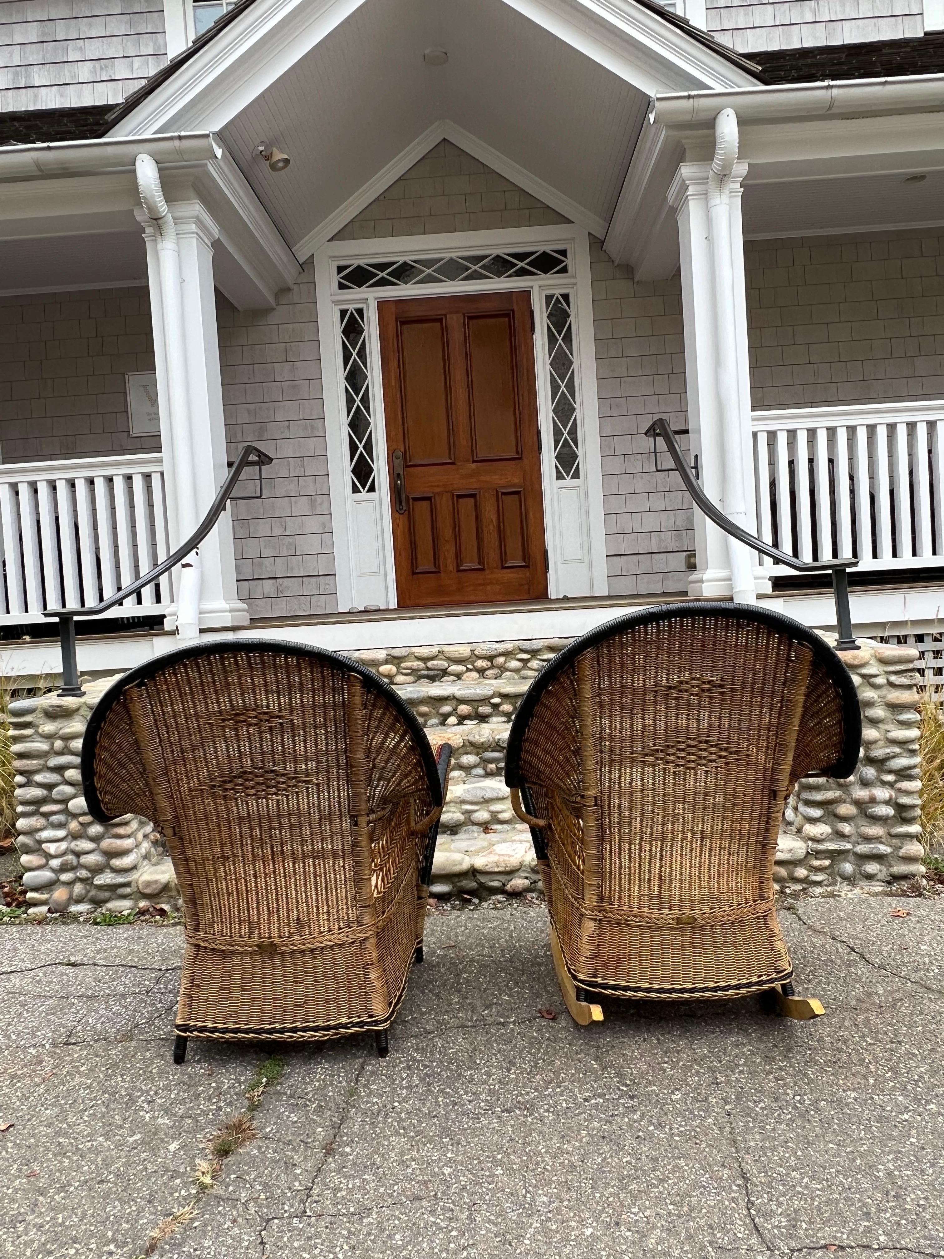 Vintage Ficks Reed Wicker Set For Sale 5