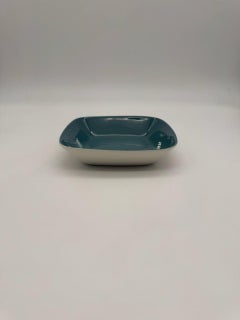 Vintage Figgjo Flint Norway Mid-Century Modern Square Ceramic Bowl