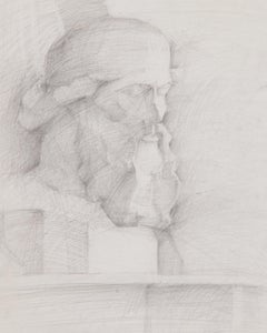 Vintage Figure Sketch 'V', Greece