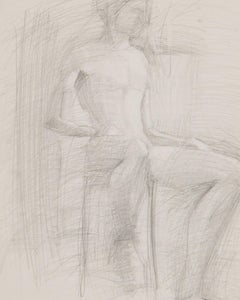 Vintage Figure Sketch 'VII', Greece