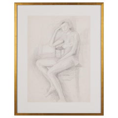 Vintage Figure Sketch 'VIII', Greece