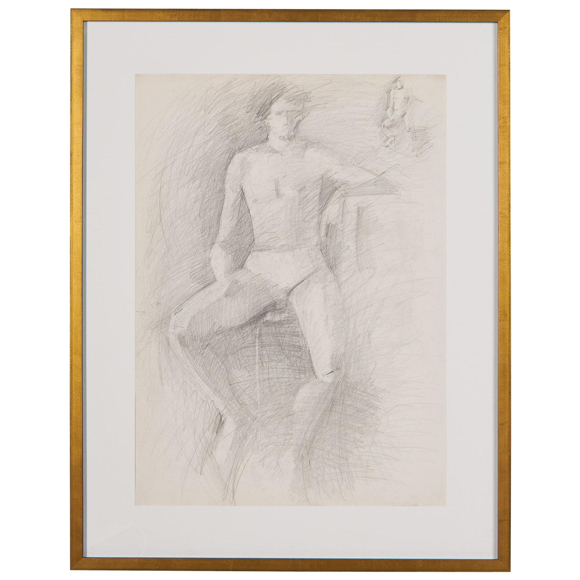 Vintage Figure Sketch 'X', Greece