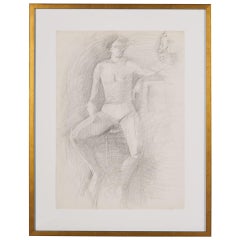 Vintage Figure Sketch 'X', Greece