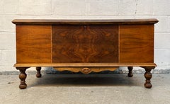 Vintage Figured Walnut Cedar Chest by Dillingham Mfg. Co