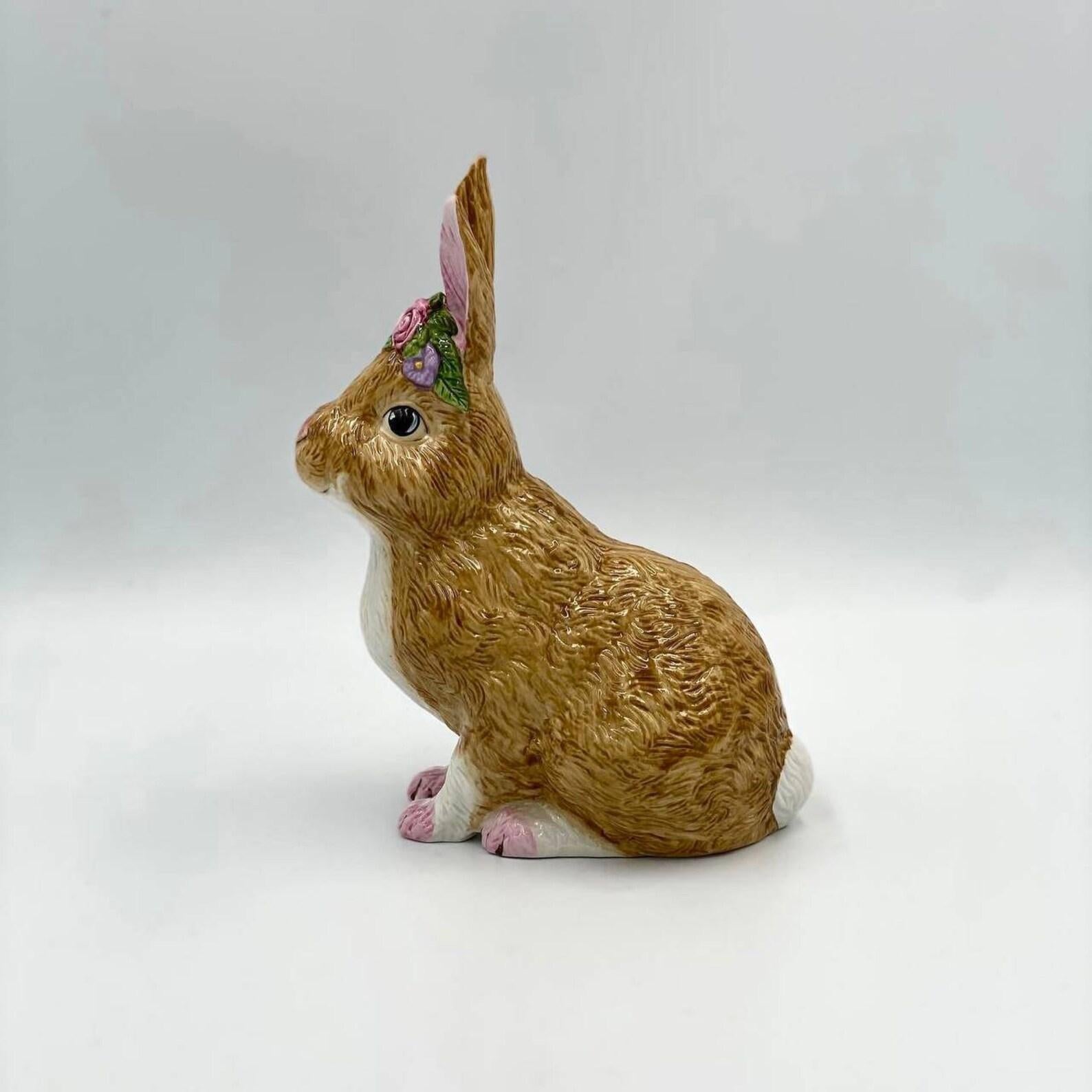 20th Century Vintage Figurines Villeroy & Boch Bunny Rabbits  Easter Bunnies Villeroy