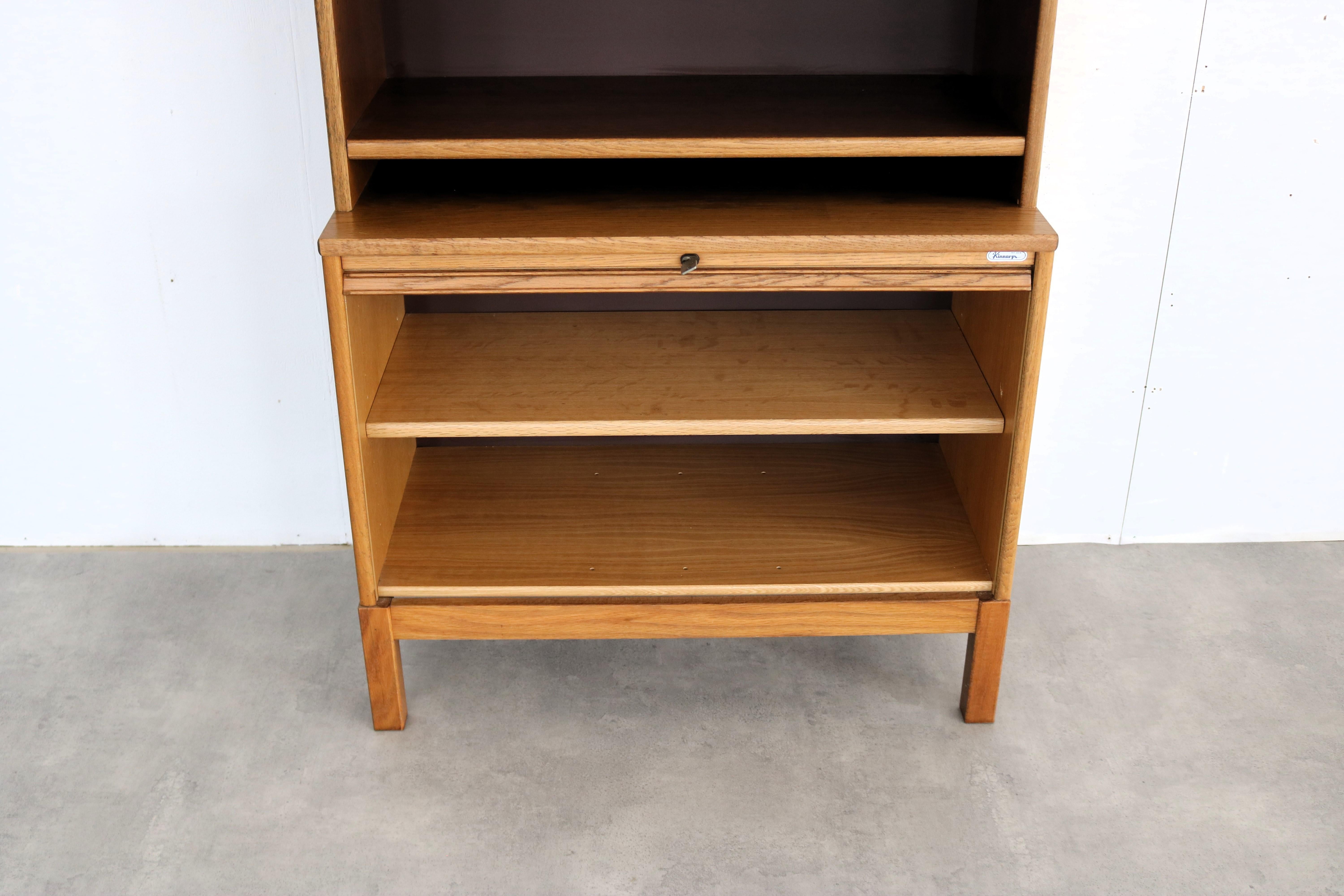 vintage filing cabinet | bookcase | Kinnarps | Sweden For Sale 5